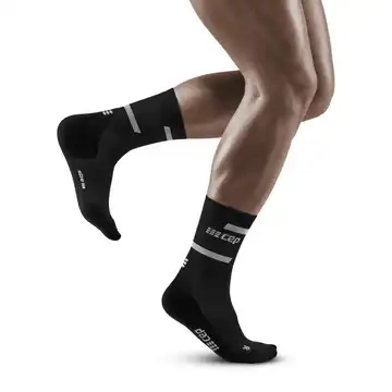 Cheap Men's CEP Run Compression Mid Cut Socks 4.0 - WP3C5R 0124