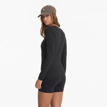 Affordable Women's Vuori Long Sleeve Lux Crew - VW1038-HBK 0130