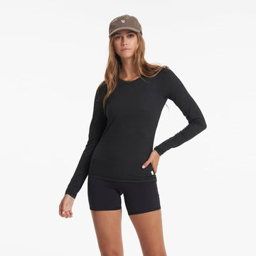 Affordable Women's Vuori Long Sleeve Lux Crew - VW1038-HBK 0130