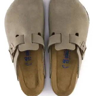 Affordable Boston Clog - Men's Birkenstock Leather Suede BIRK-560771 0219